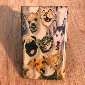 Outlet Cover Blank Raining Cats & Dogs